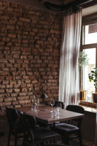 Itališko restorano interjeras