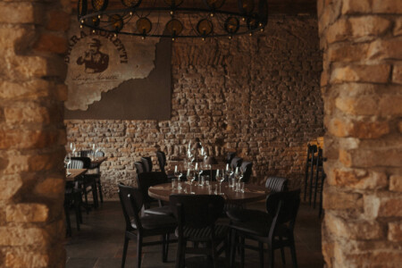 Itališko restorano interjeras