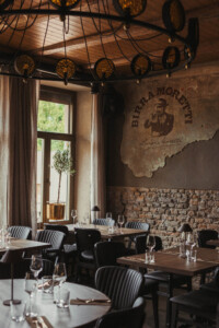 Itališko restorano interjeras