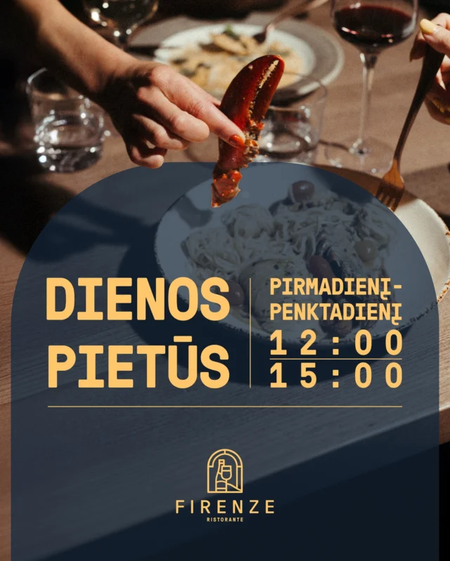 🍽️ Dienos pietūs à la Italija! Kiekvieną darbo dieną 12:00–15:00 kviečiame pas mus pietų, kur klasikiniai itališki skoniai susitinka su kasdieniu paprastumu. 

Meniu skelbiame kiekvieną dieną Instagram stories.
🇮🇹 Kaip pas itališką noną, tik Paupyje.
